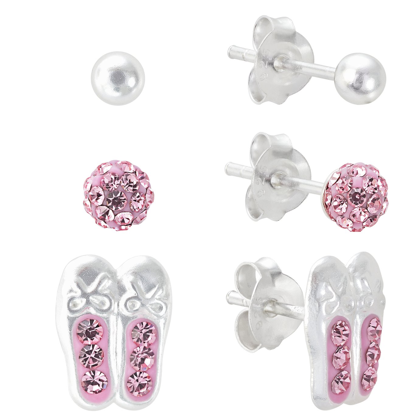 Revere Stainless Steel Ballet Shoe Stud Earrings review