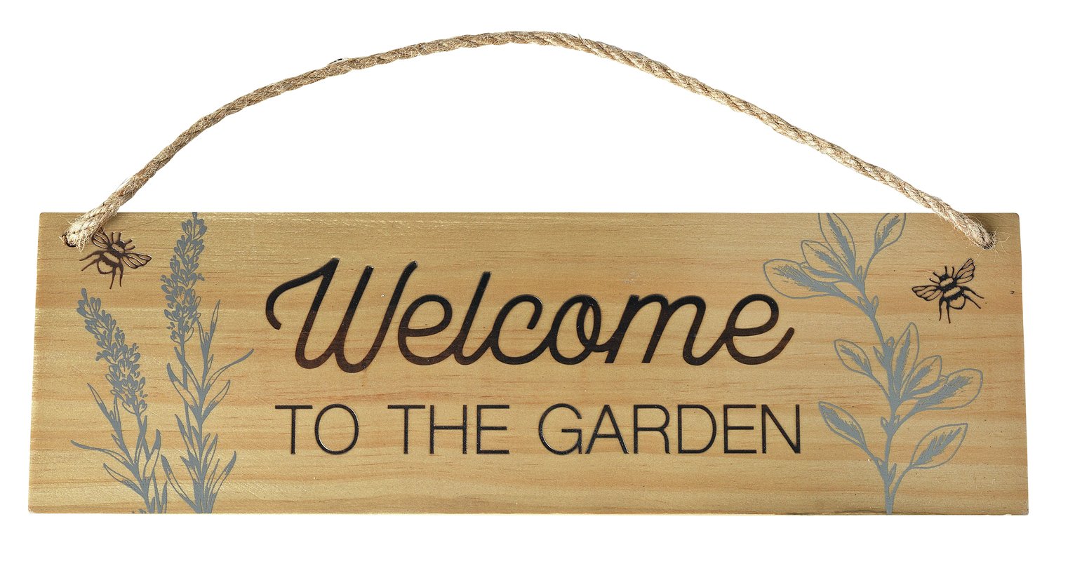 Argos Home Botanist Welcome To The Garden Sign review