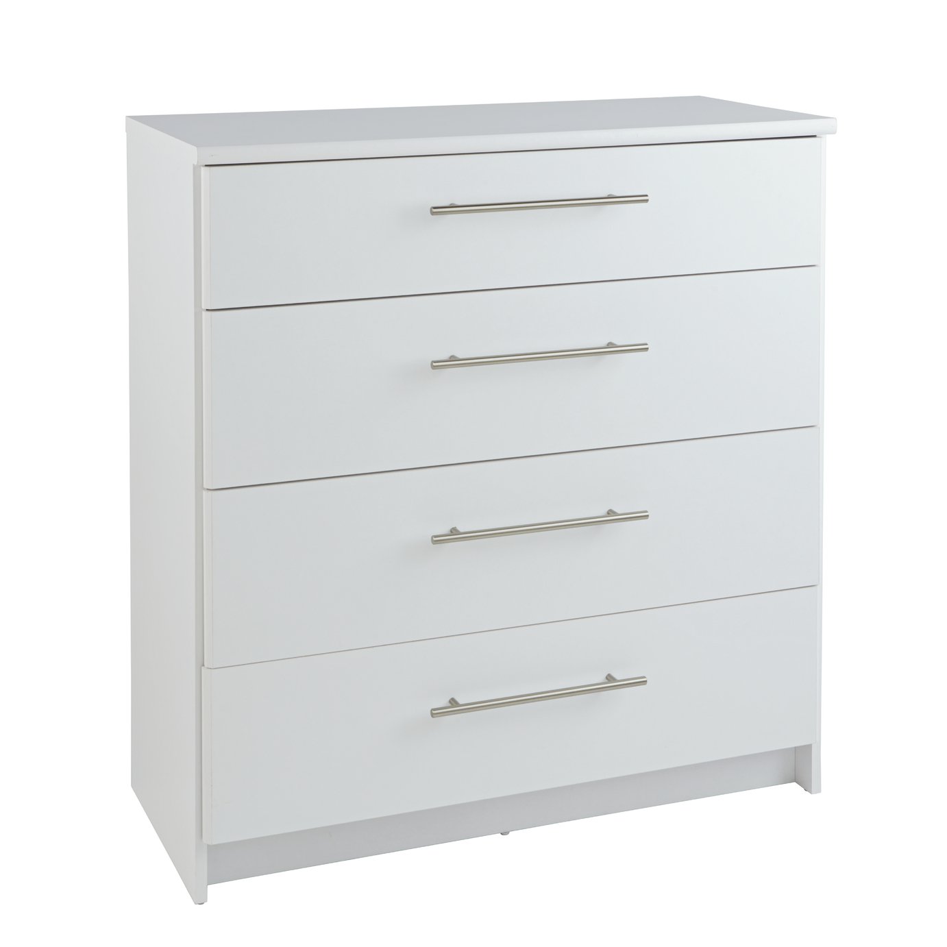 Argos Home Normandy XL 4 Drawer Chest of Drawers - White