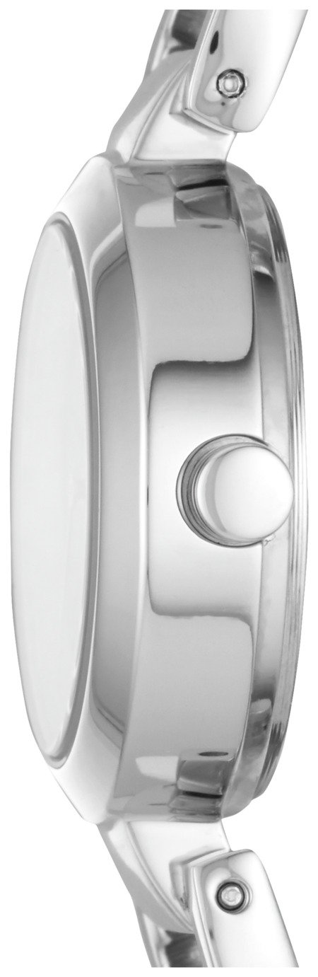 DKNY Ladies Silver Stainless Steel Stone Set Bracelet Watch Review