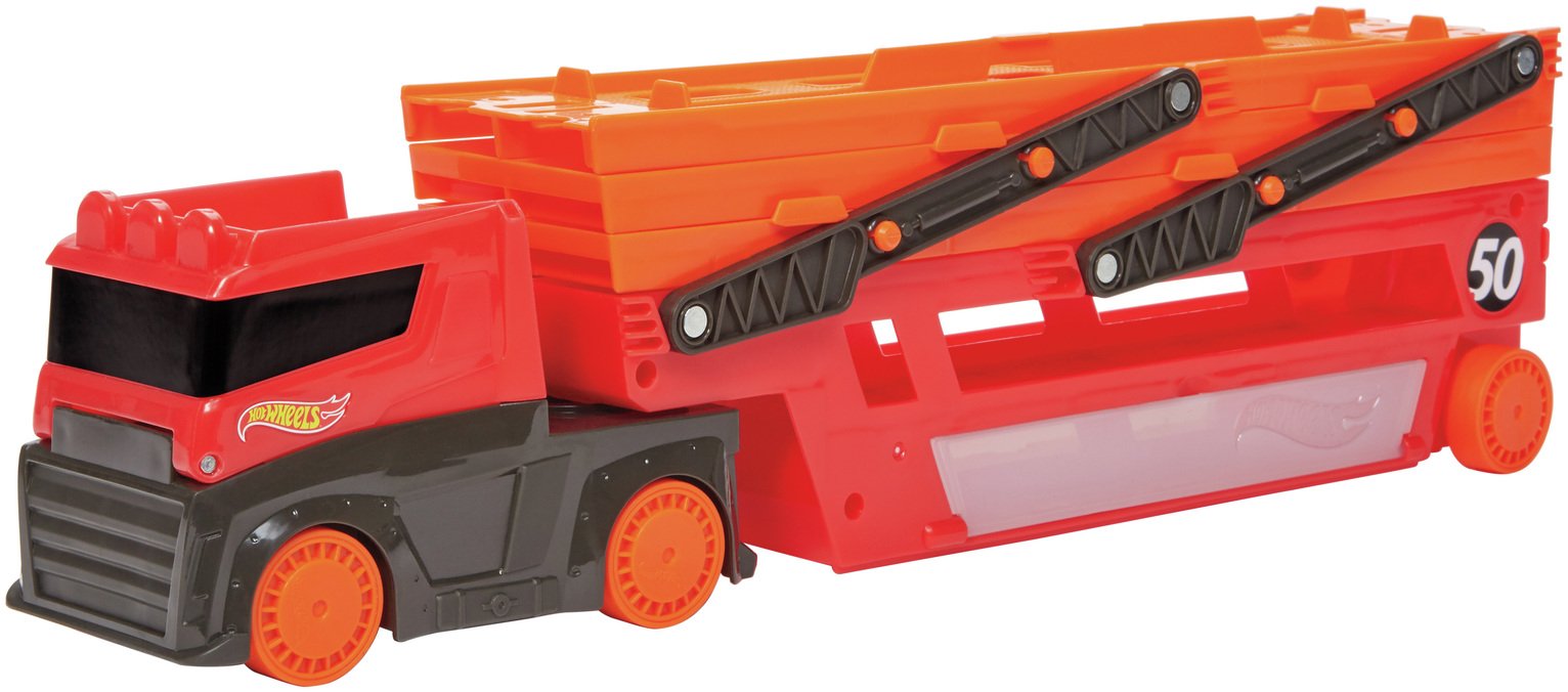 hot wheels mega hauler vehicle