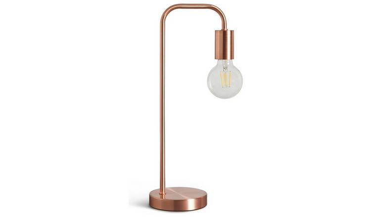 Desk lamp rose deals gold