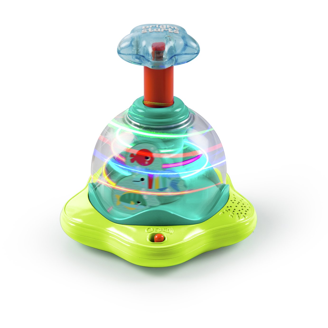 Bright Starts Press and Glow Spinner Review
