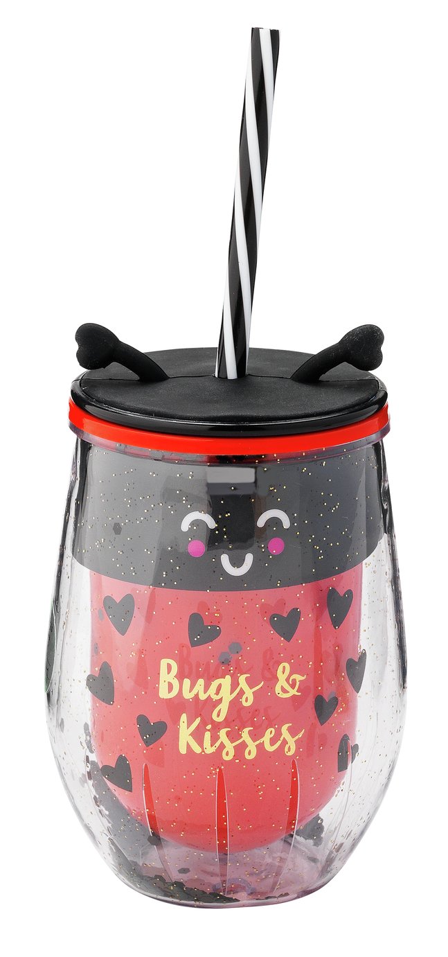 Argos Home Ladybird Drinks Cup with Straw review