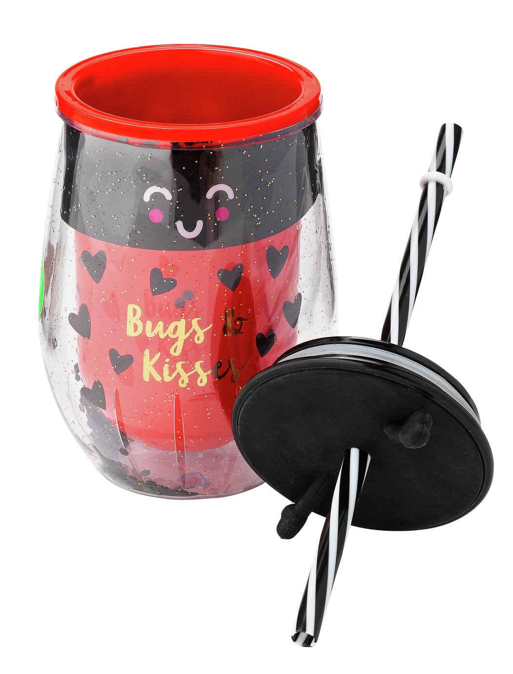 Argos Home Ladybird Drinks Cup with Straw Reviews