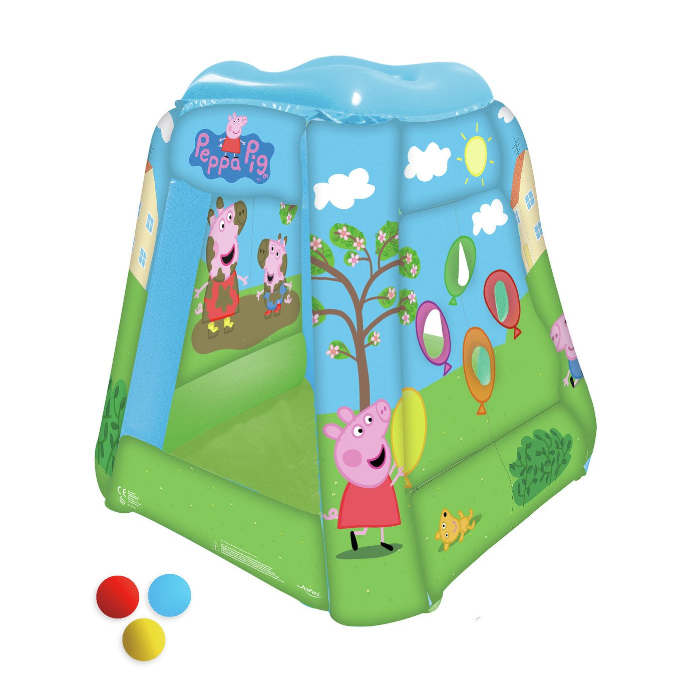 Peppa Pig Inflatable Ball Pit with 20 Balls review