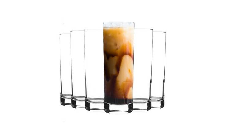 LAV Ada Highball Glasses - 315ml - Clear - Pack of 6