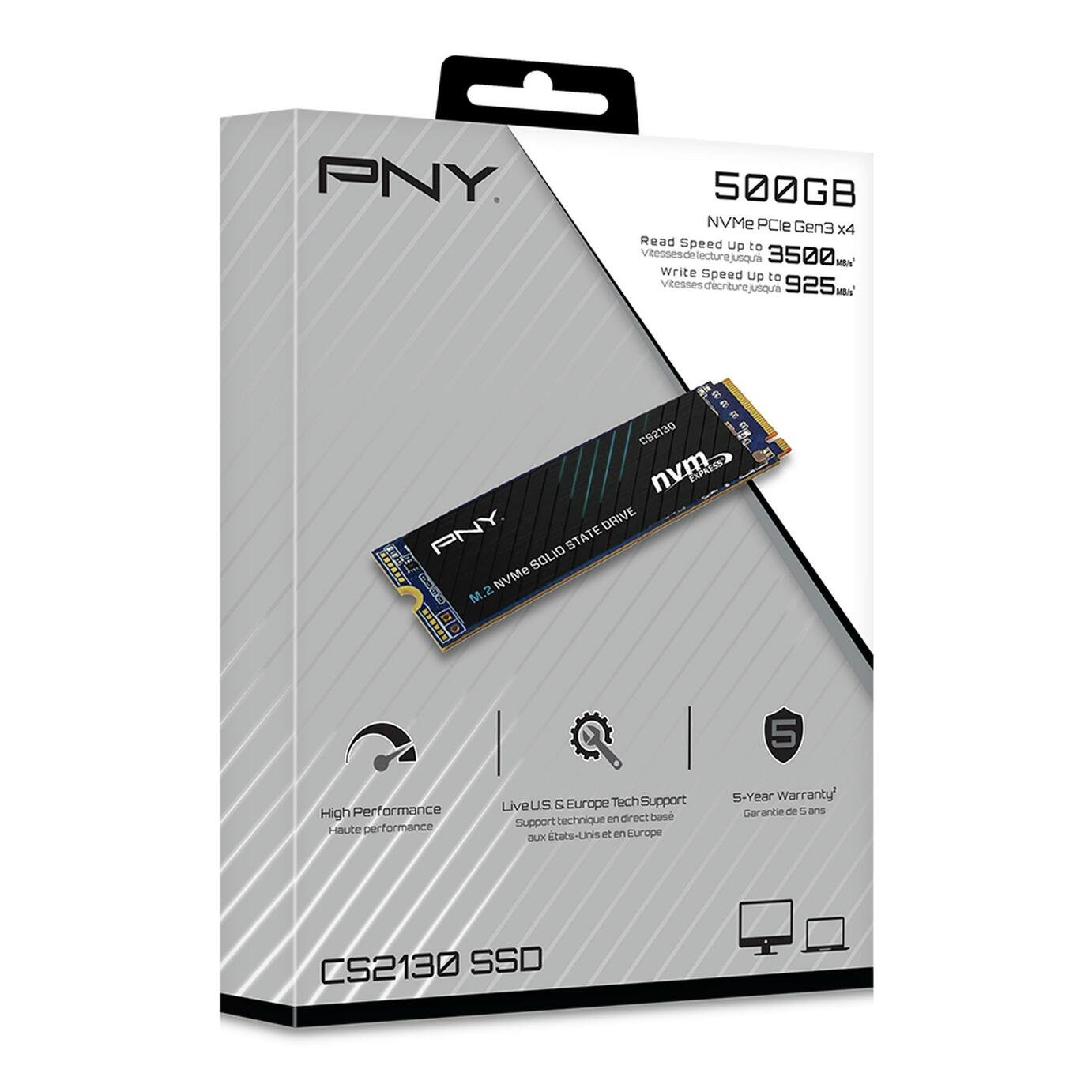 PNY CS2130 M.2 500GB Solid State SSD Interal Hard Drive Review