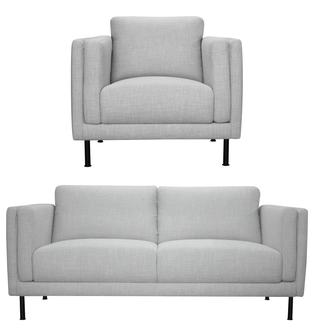 Argos Home Hugo Fabric Chair and 3 Seater Sofa review