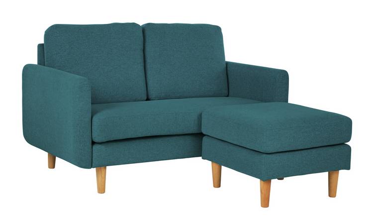 Habitat teal outlet sofa