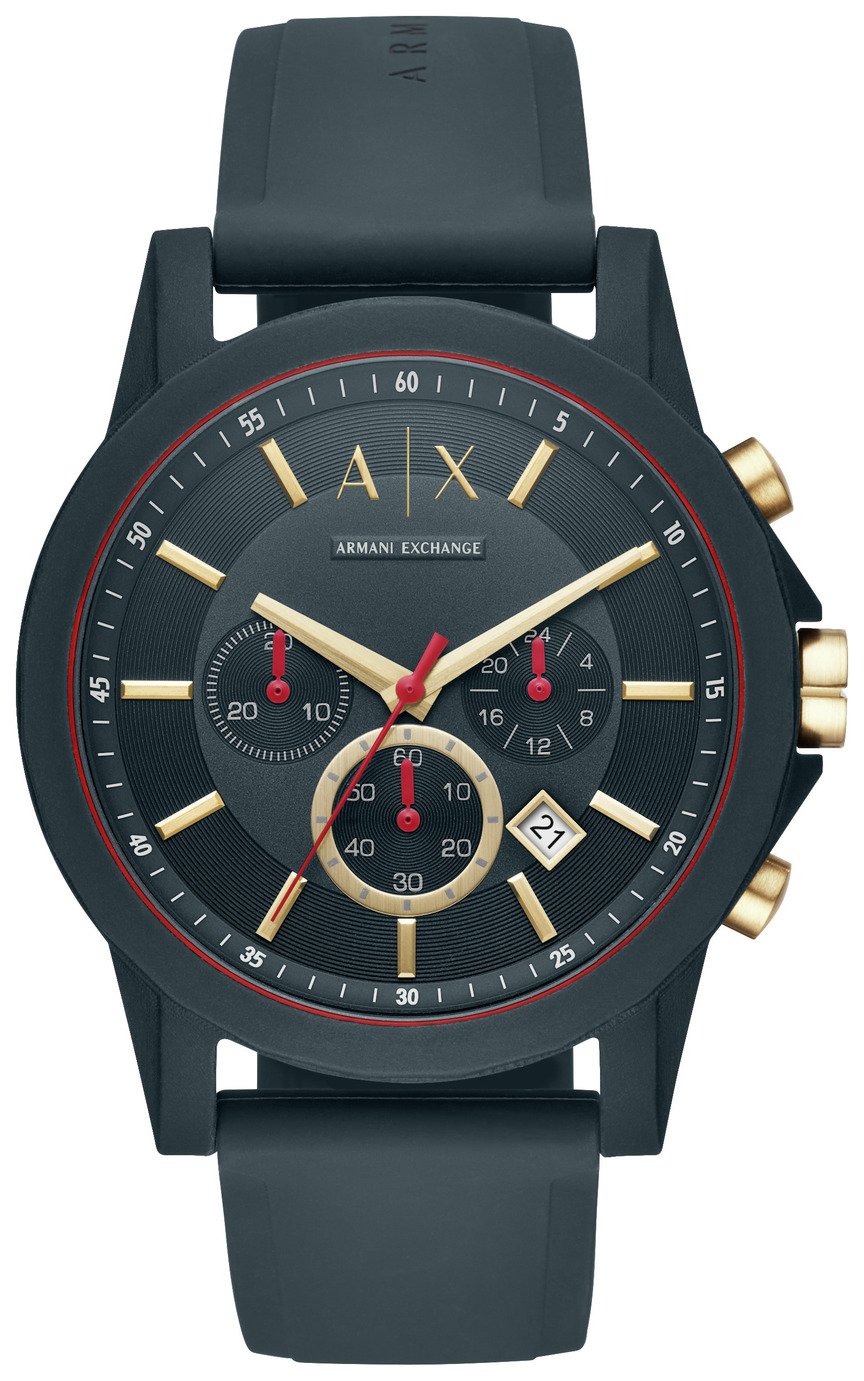 argos armani exchange mens watch