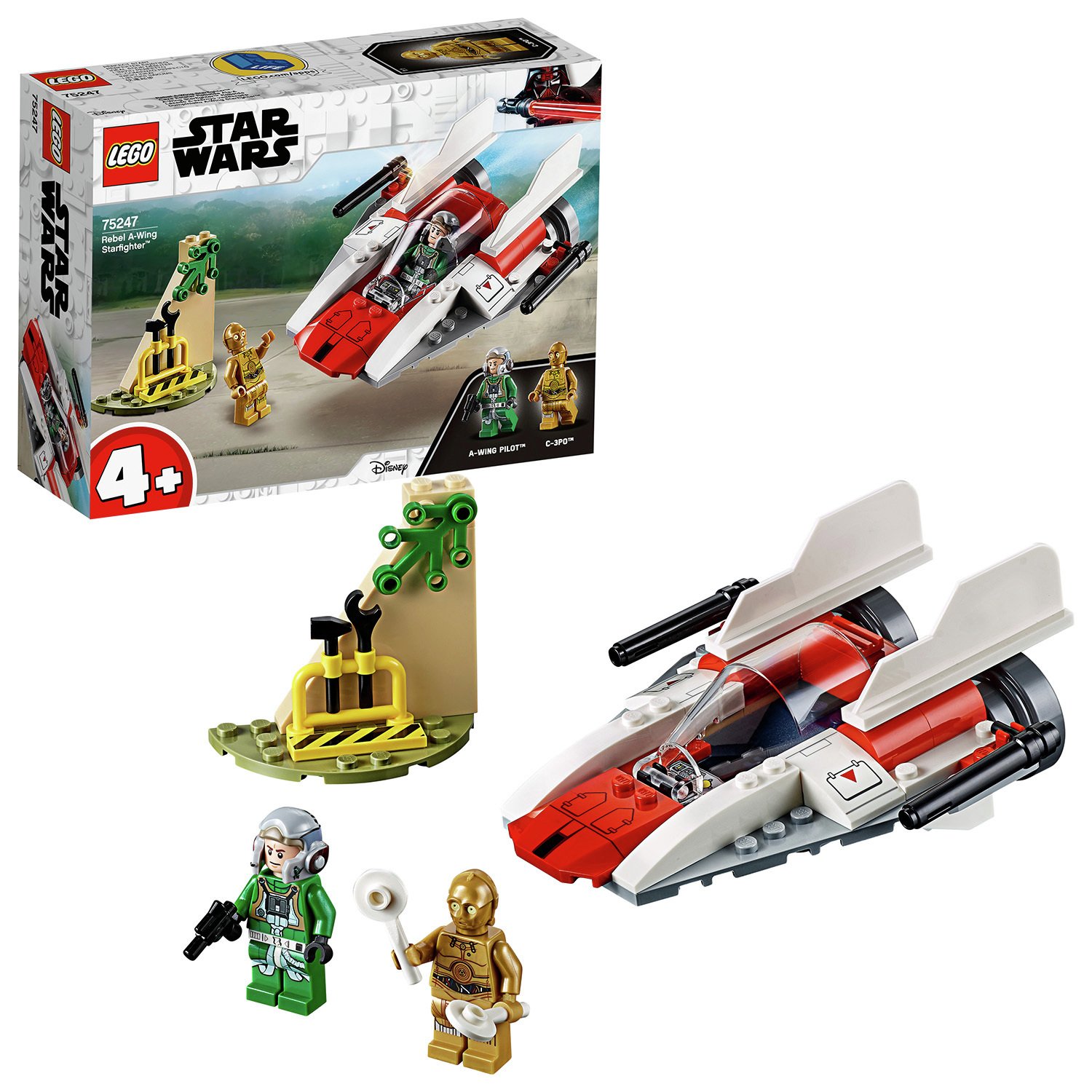 LEGO Star Wars Rebel A-Wing Starfighter Toy - 75247