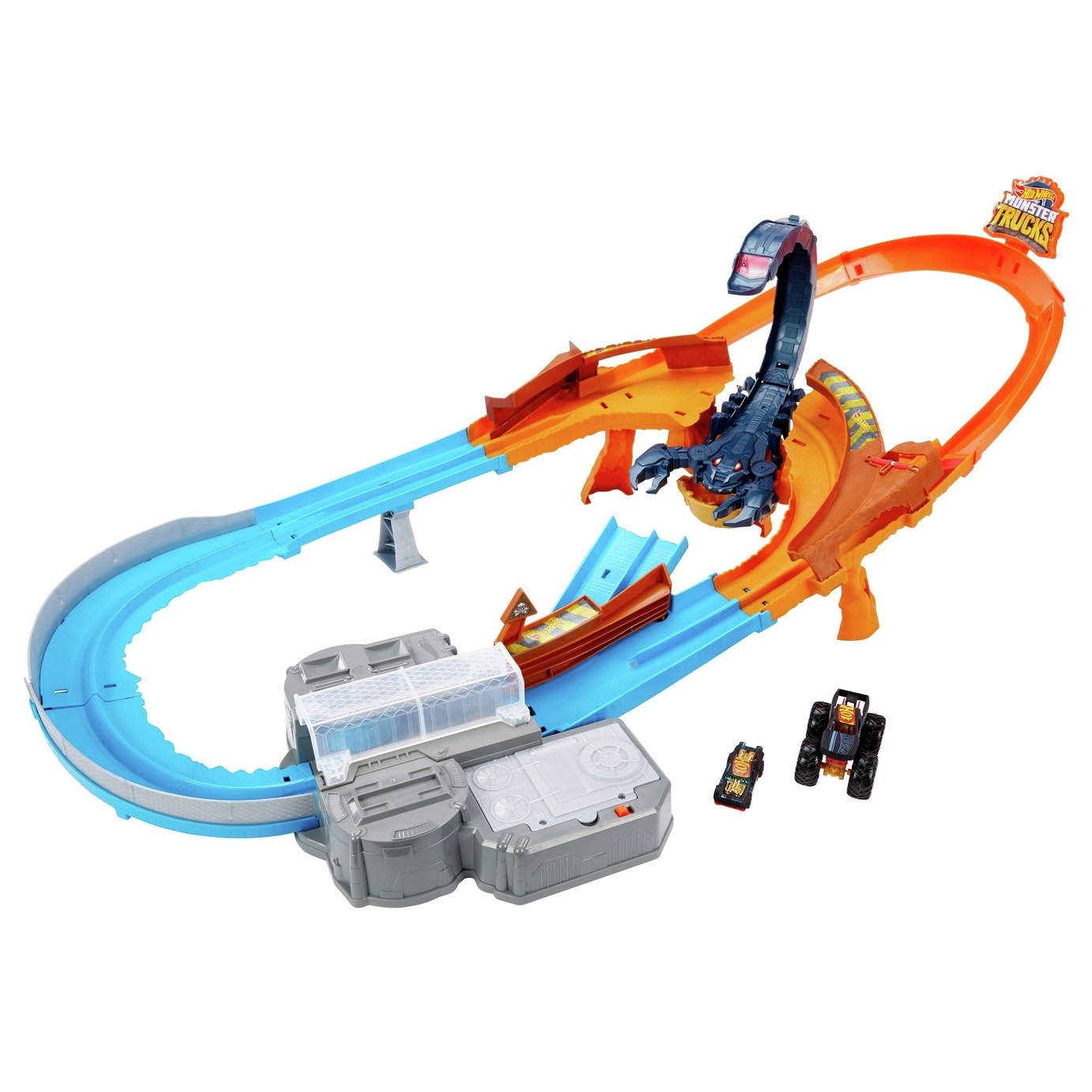 Hot Wheels Monster Trucks Scorpion Raceway Review