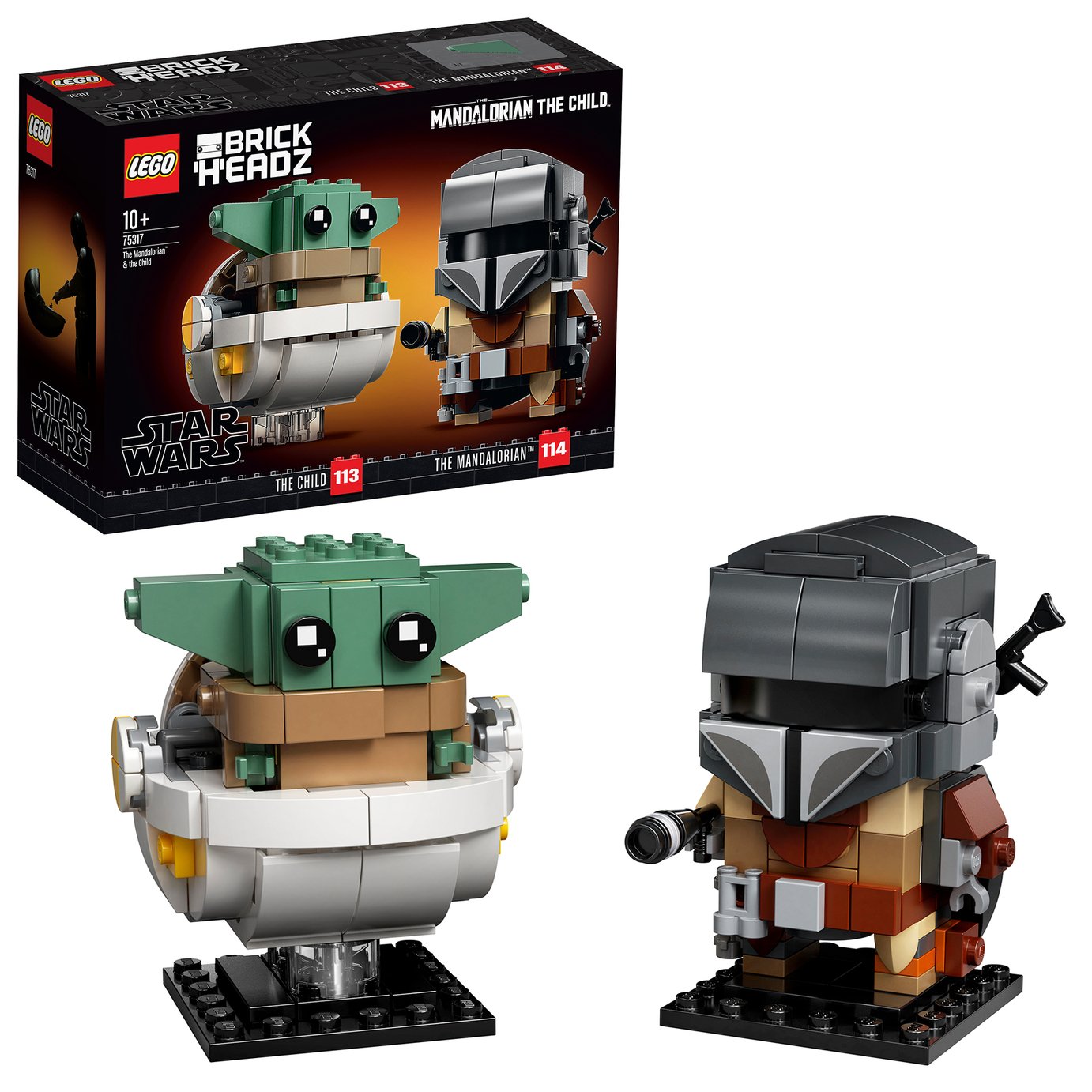 lego the mandalorian brickheadz