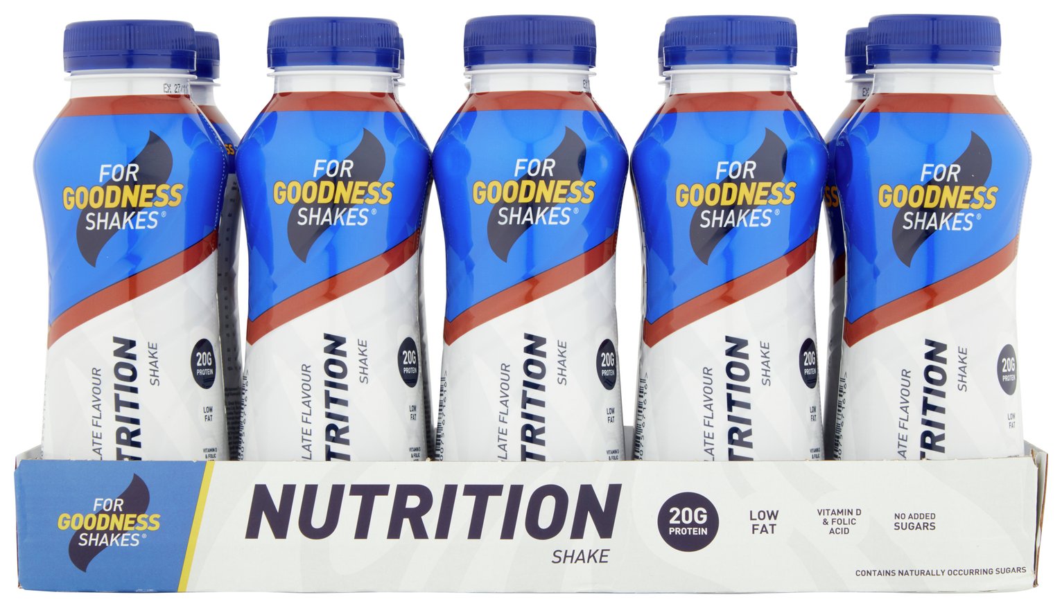For Goodness Shakes Chocolate Nutrition Shake x 10 Reviews