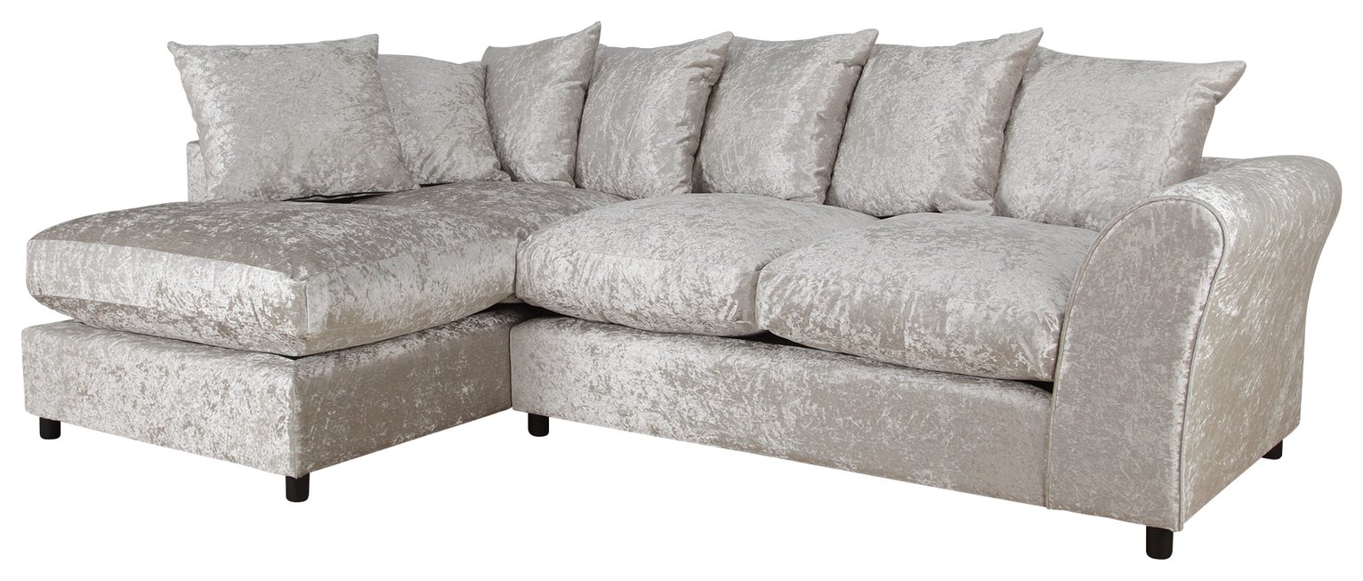 Argos Home Megan Large Left Corner Fabric Sofa Review