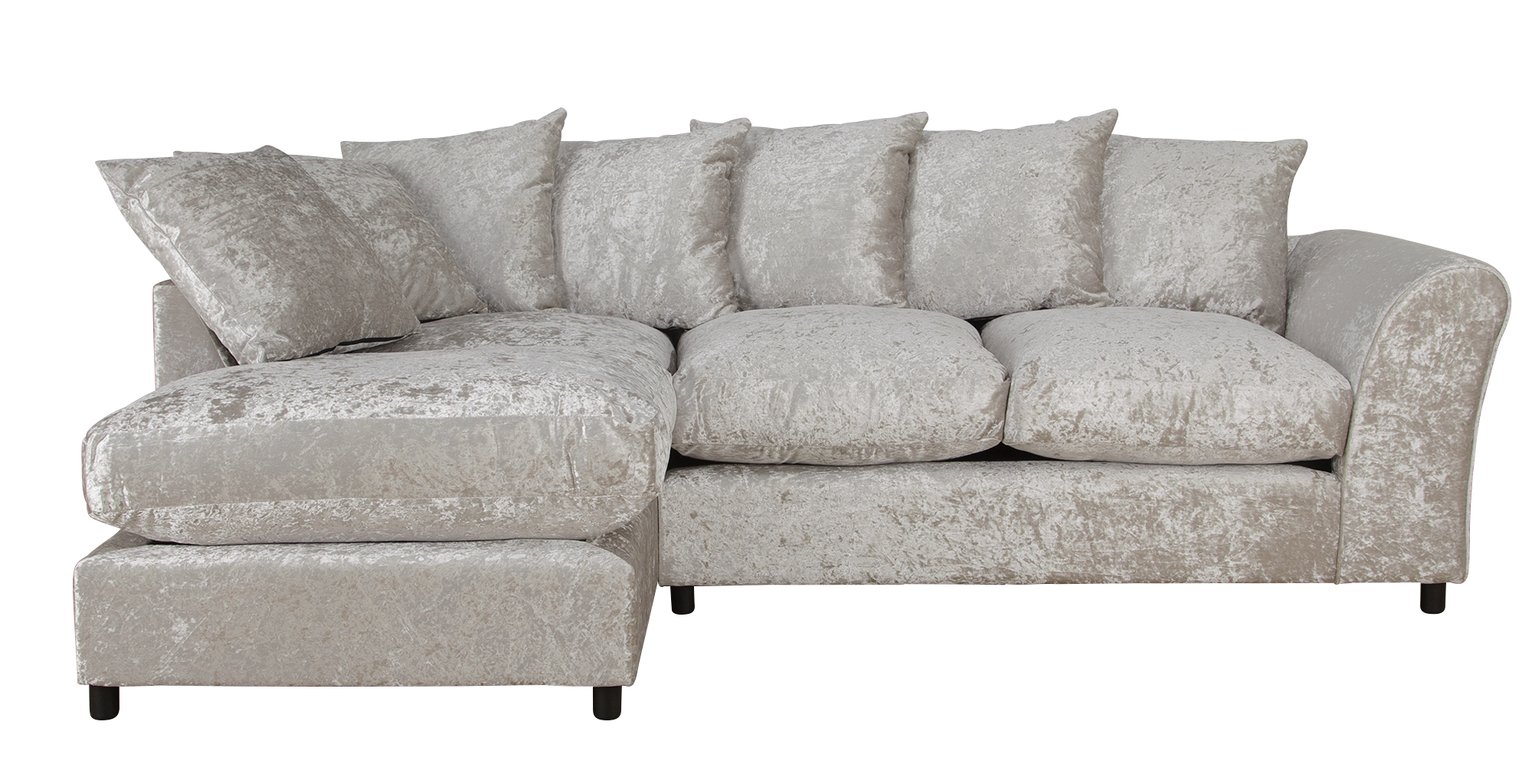 Argos Home Megan Large Left Corner Fabric Sofa Review