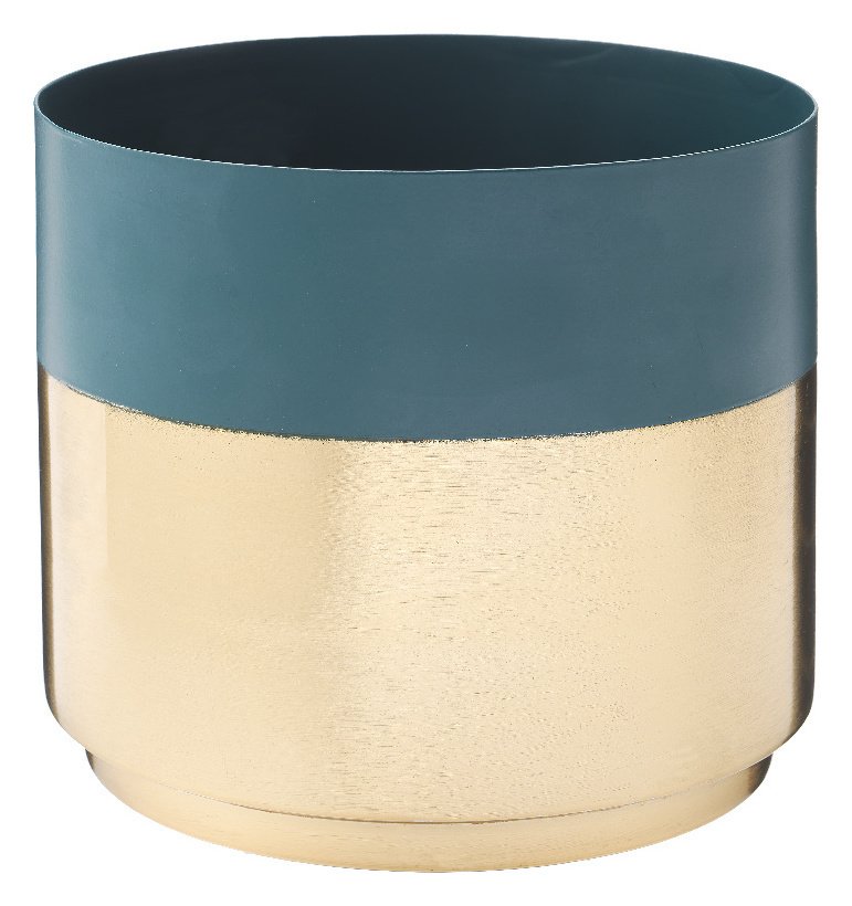 Argos Home Small Gold Planter review