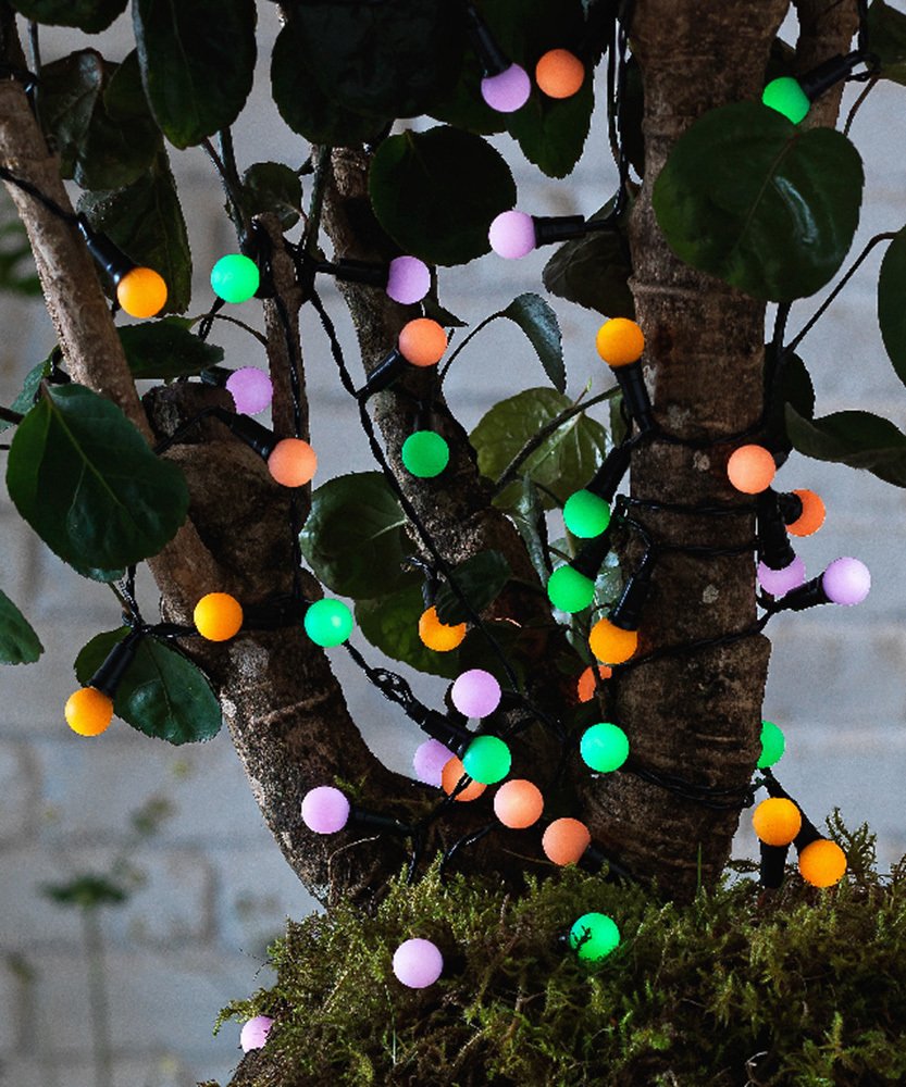 Garden by Sainsbury's 50 Berry Solar String Lights