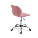 Buy Argos Home Boutique Faux Leather Office Chair Pink Office chairs Argos