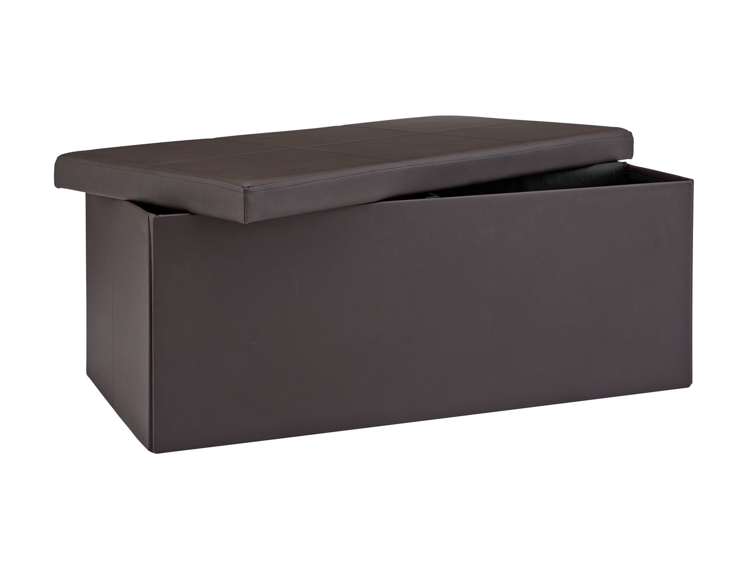 Argos Home Extra Large Faux Leather Stitched Ottoman Review