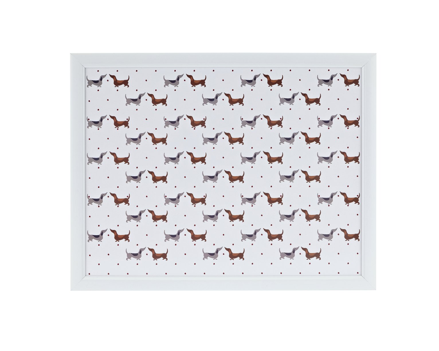 Argos Home Spotty Dachshund Lap Tray