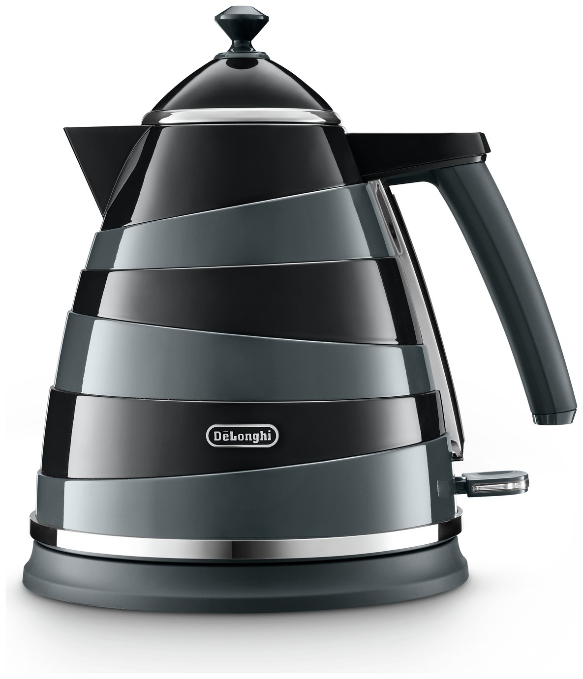 De'Longhi KBAC3001.BK Avvolta Kettle - Black & Grey