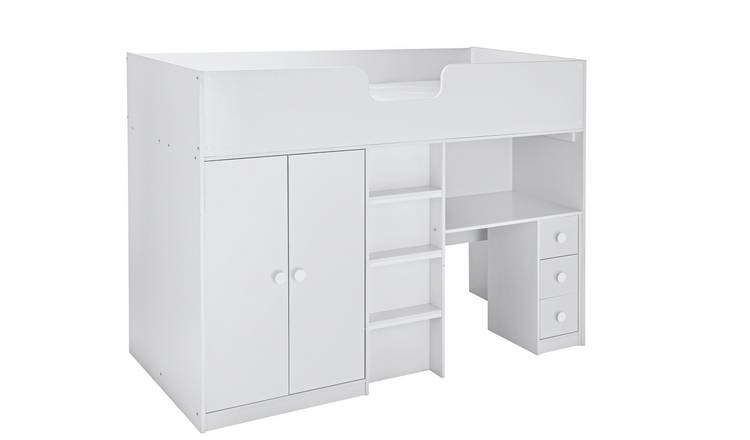 Argos high clearance sleeper white