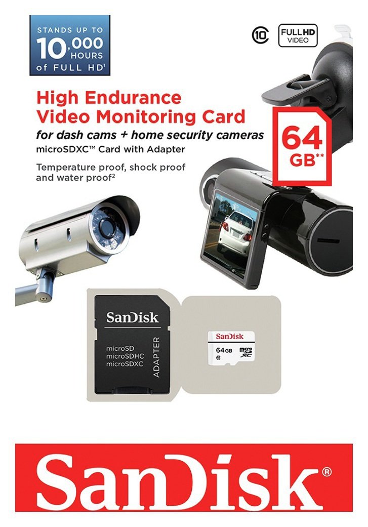 SanDisk High Endurance 20MBs Micro SD Memory Card Reviews
