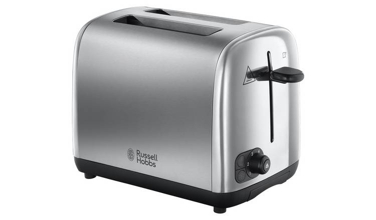 Buy Cookworks 2 Slice Toaster - Brushed Stainless Steel | Toasters | Argos