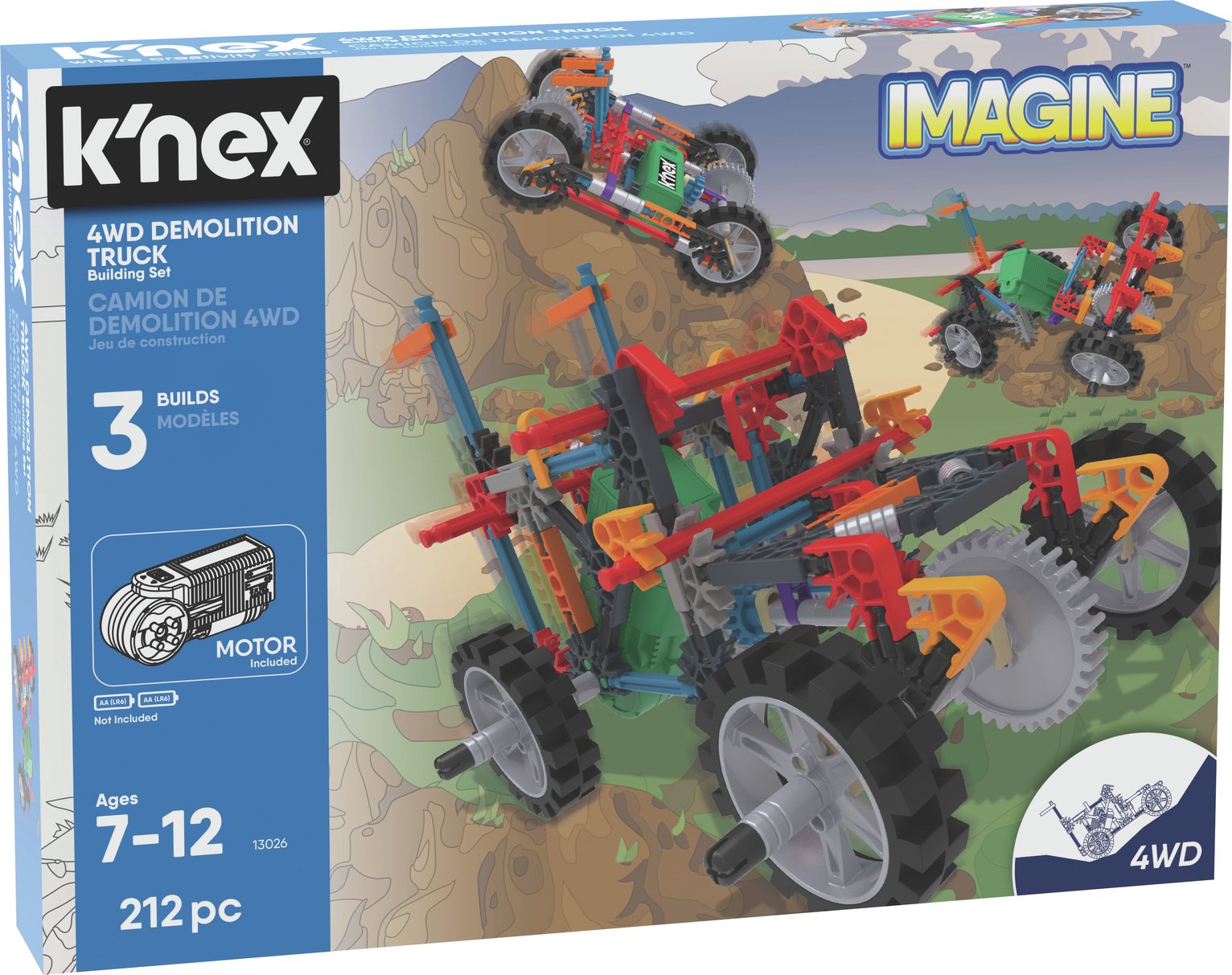 K'NEX Demolition Truck