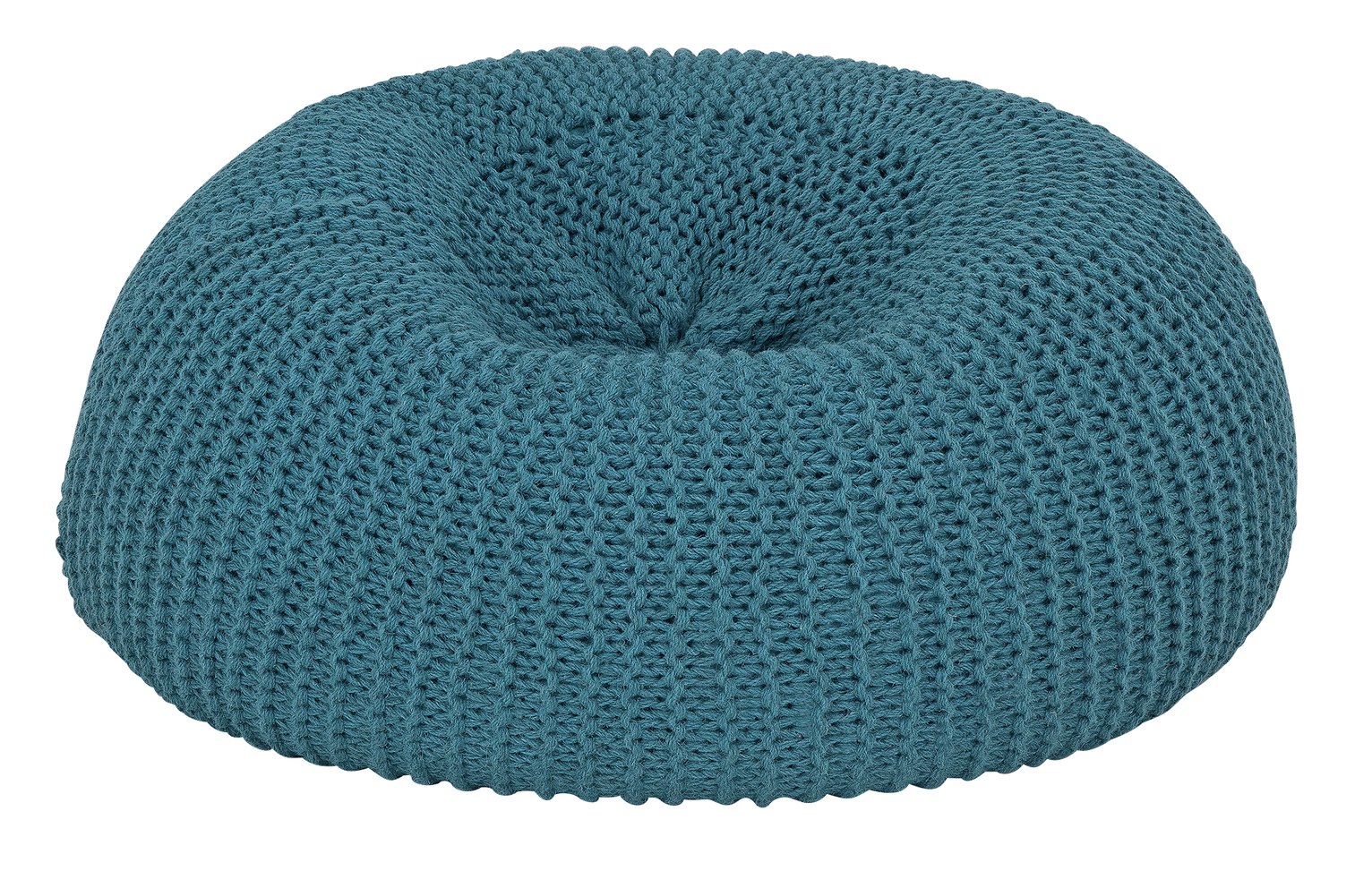 Argos Home Large Wool Beanbag - Teal