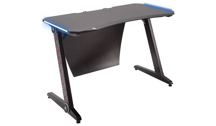 X Rocker Sony PlayStation Borealis LED Gaming Desk