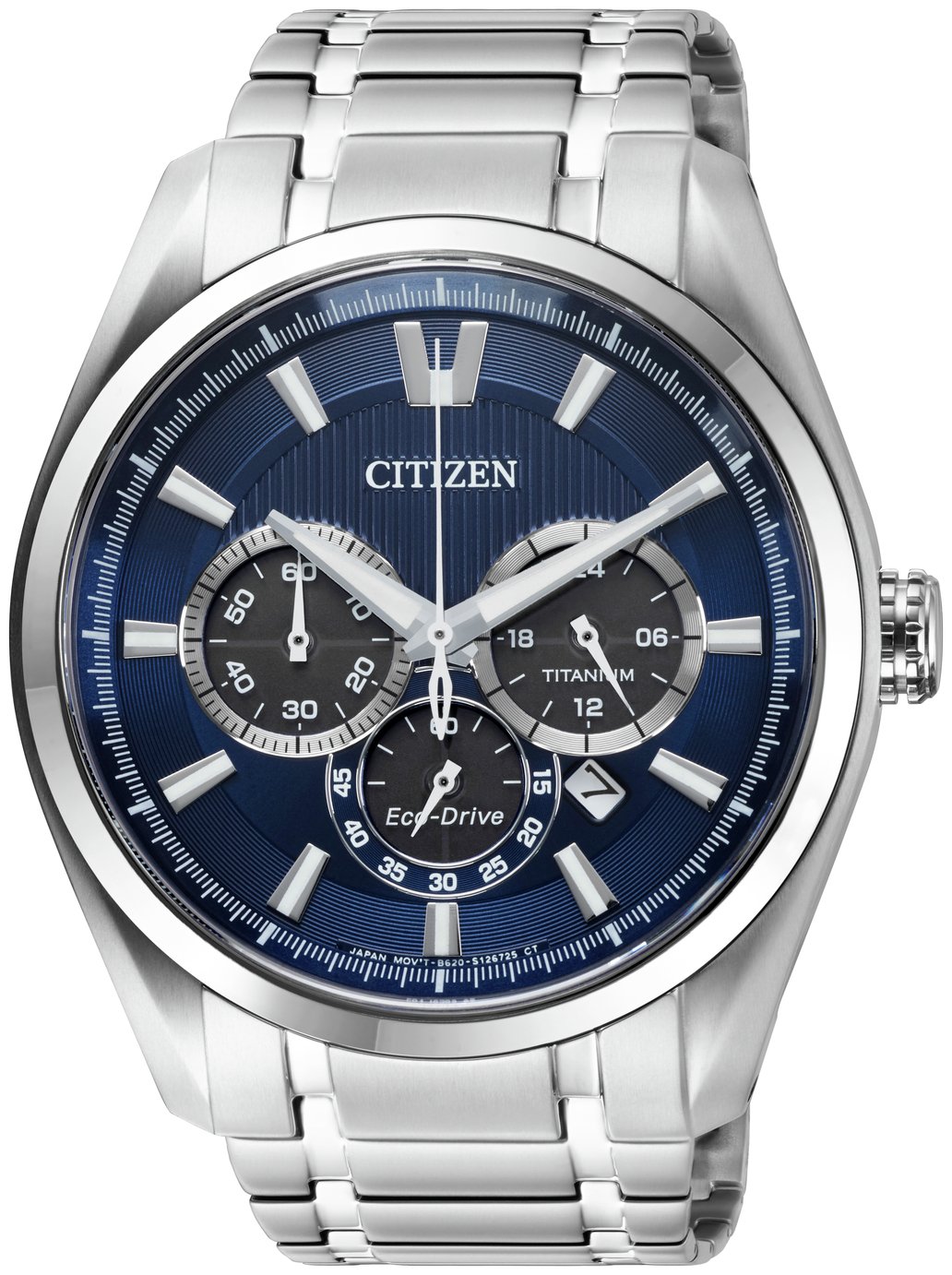 Citizen Men s Silver Titanium Bracelet Watch 8909763 Argos Price Tracker pricehistory