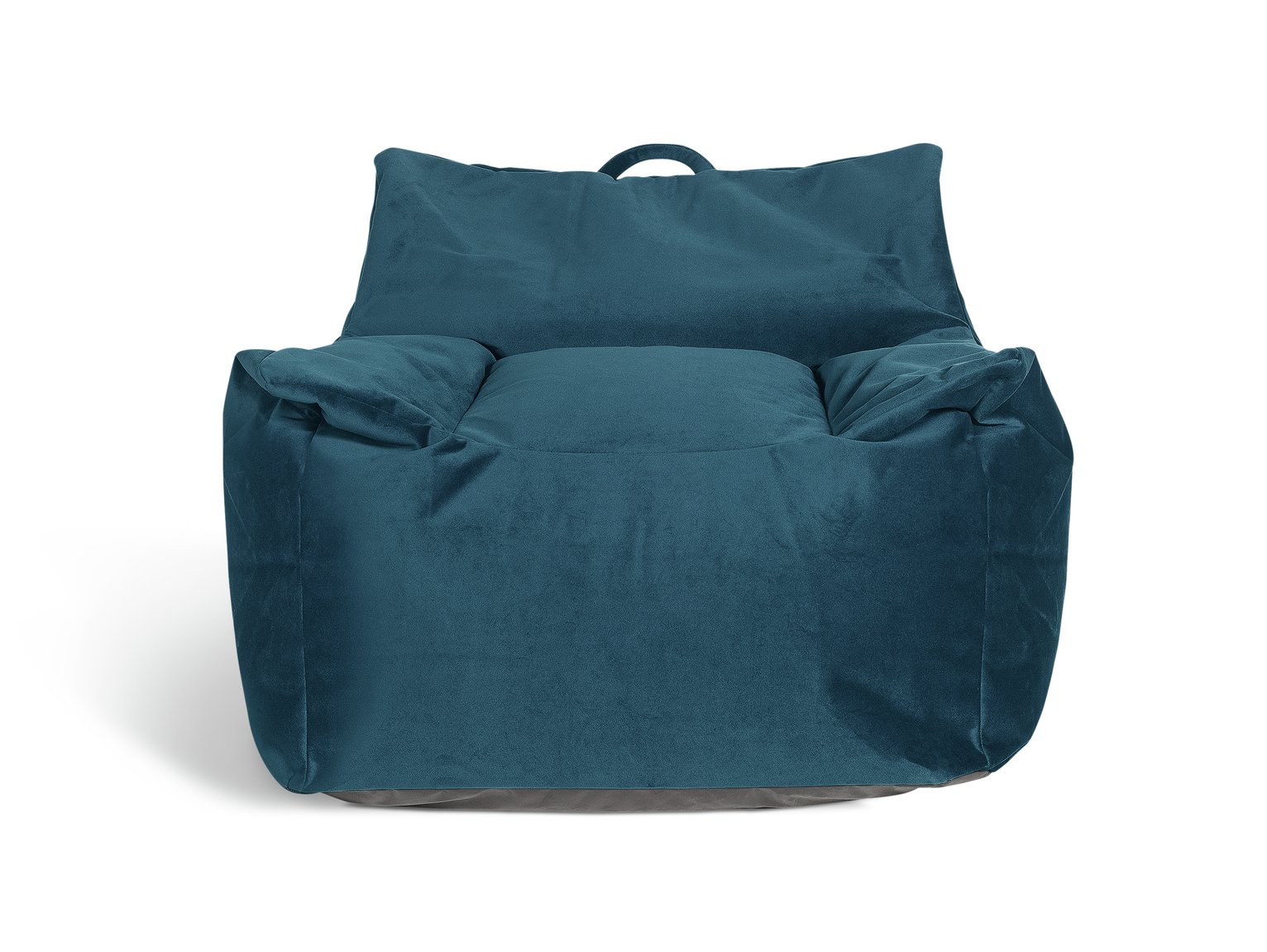 Argos Home Velvet Bean Bag - Teal