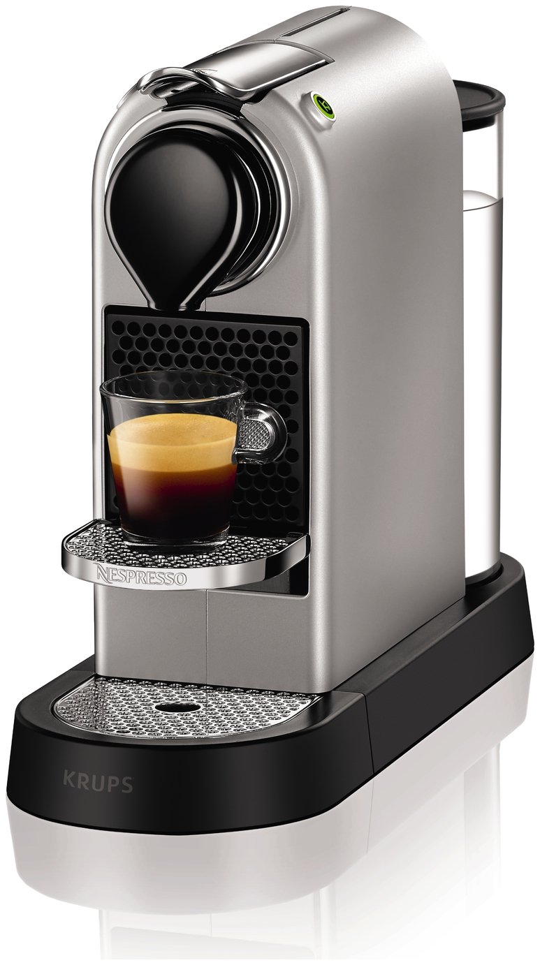 Nespresso by Krups Citiz Pod Coffee Machine - Silver