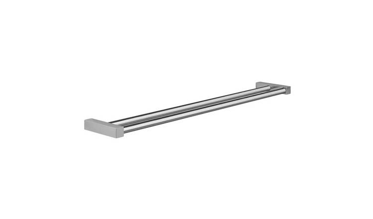 Cosmic Metric Towel Rail - Chrome