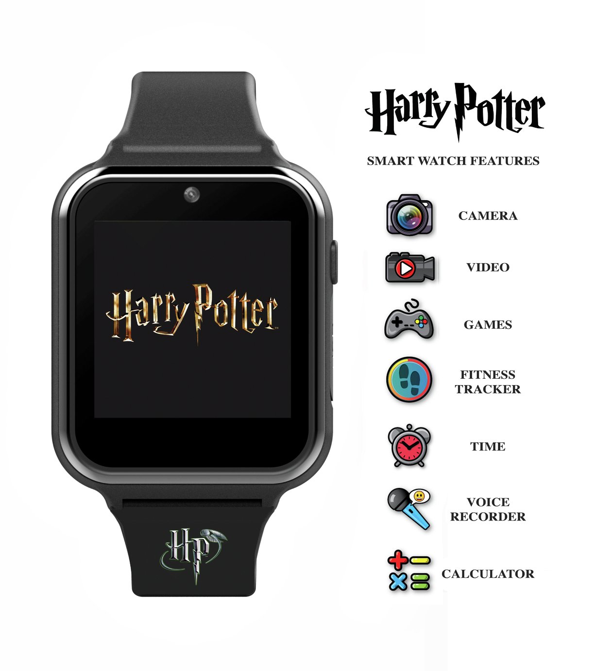 Harry Potter Black Silicone Strap Watch Review