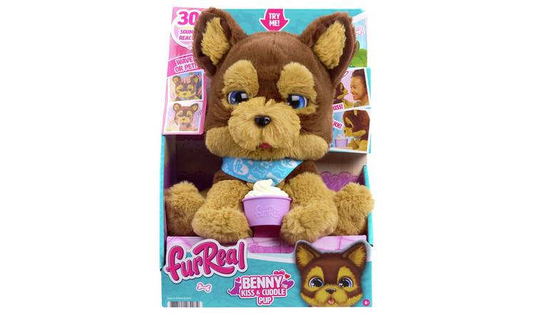 furReal Benny The Kiss & Cuddle Pup Interactive Plush Toy