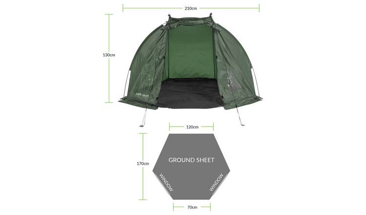 Carp fishing day outlet shelter