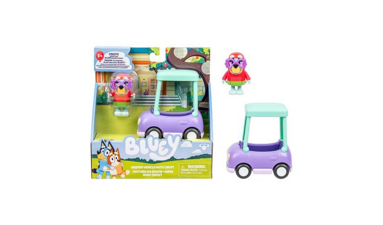 Bluey Granny Car Vehicle with Janet