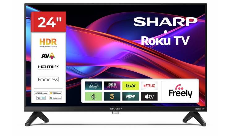 Sharp 24 Inch 1T-C24GD2425K Smart HD Ready Roku TV