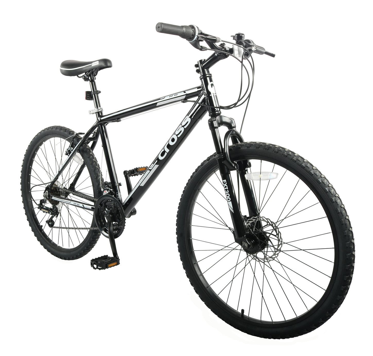 Cross FXT 300 26 inch Wheel Size Mens Mountain Bike - Black