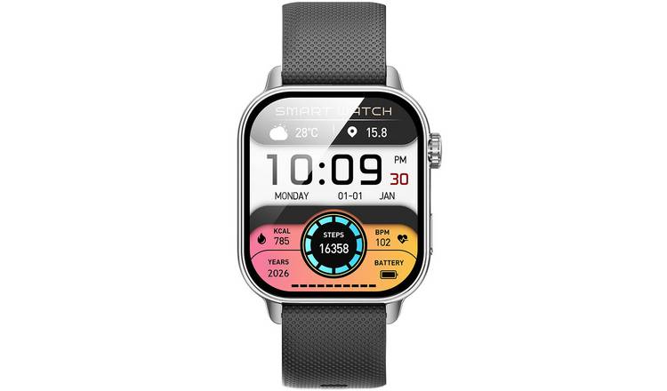 STORM Vion Ladies Black Silicon Strap Smart Watch