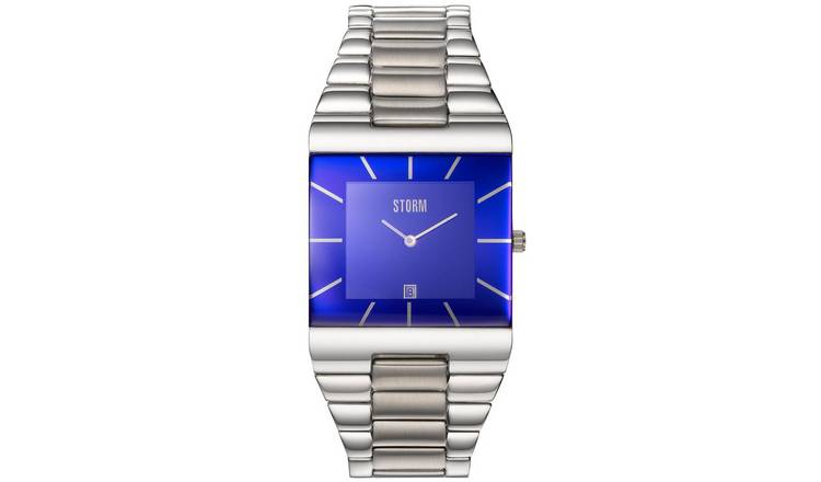 STORM Omari XL Ladies Silver Stainless Steel Bracelet Watch