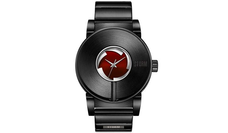 STORM Camera V7 Men's Black Stainless Steel Bracelet Watch