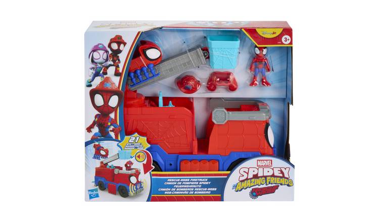 Spidey and His Amazing Friends Rescue Firetruck