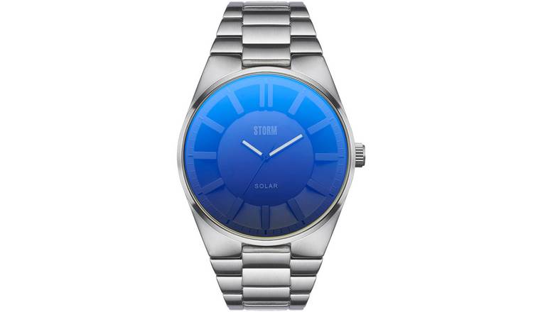STORM Solaron Men's Silver Stainless Steel Bracelet Watch