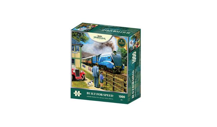 Nostalgia Collection Built for Speed 1000 Piece Jigsaw Puzzle