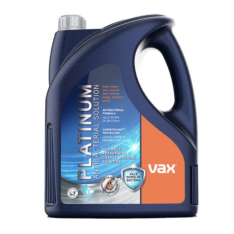 Vax Platinum 4L Antibacterial Carpet Cleaning Solution 0